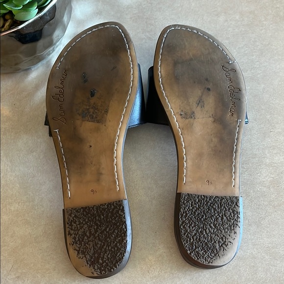 Sam Edelman Black Slide Sandals - Picture 4 of 7